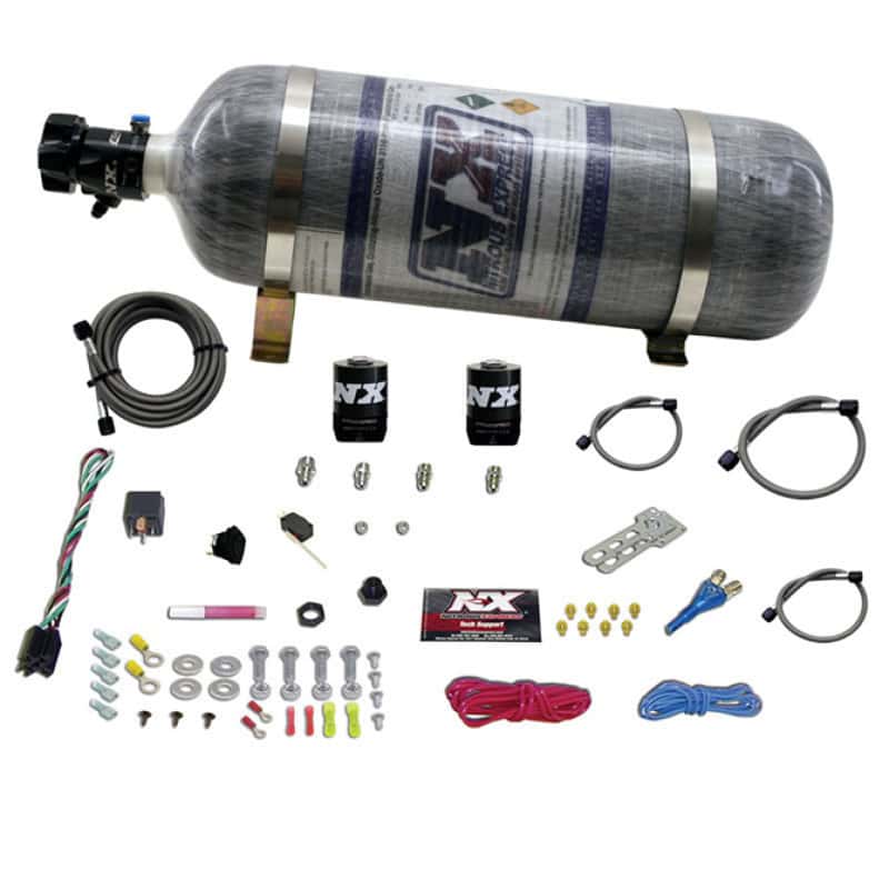 Nitrous Express — Nitrous Express All Dodge EFI Single Nozzle Nitrous Kit w/Composite Bottle
Injection System Kit
N2OSys - view 2