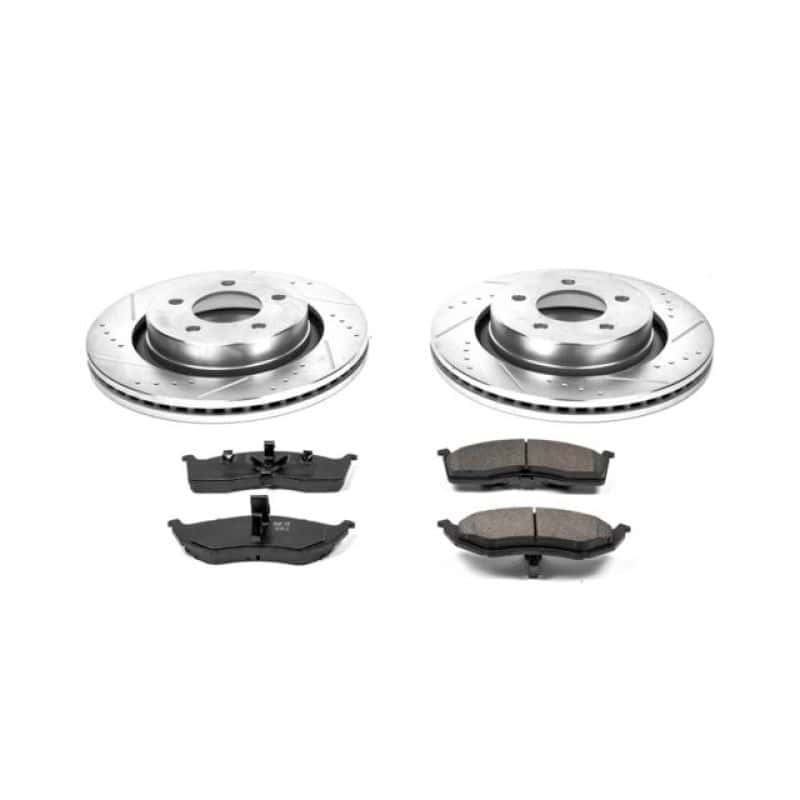 PowerStop — Power Stop 00-04 Chrysler Concorde Front Z23 Evolution Sport Brake Kit - view 1