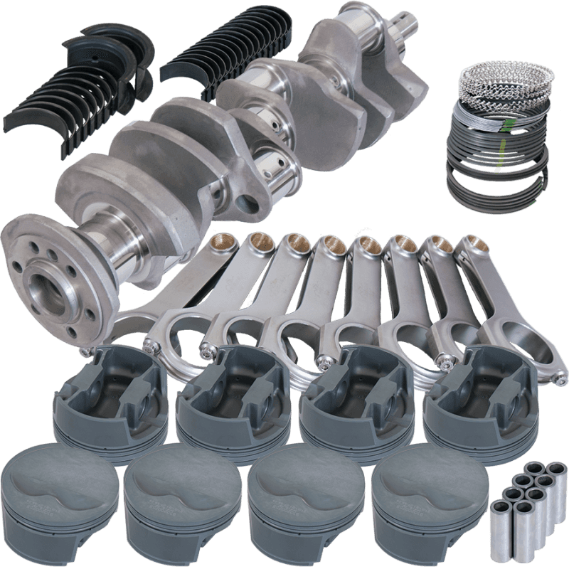 Eagle — Eagle Chevy 400 3.750in Crank 6.000in H-Beam -5cc Flat Top 4.125in Pistons Rotating Assembly
Competition Assembly - view 1