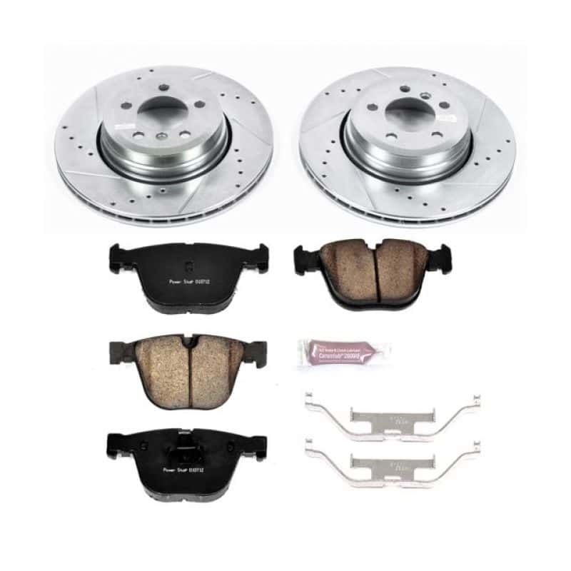 PowerStop — Power Stop 06-08 BMW 750i Rear Z23 Evolution Sport Brake Kit - view 1