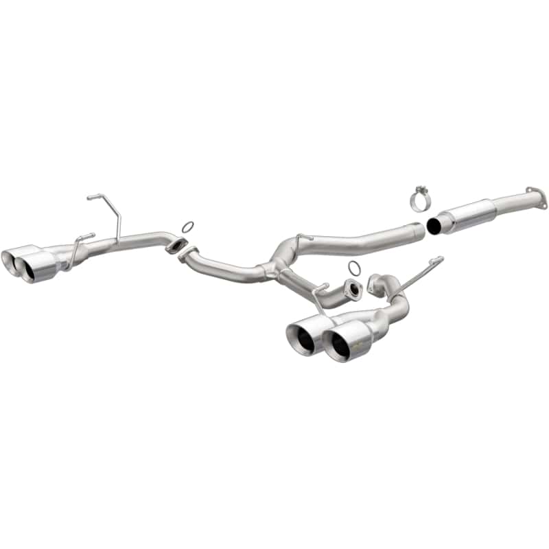 Magnaflow — MagnaFlow SYS Cat-Back 15-17 Subaru WRX Sti 2.5L Polished 3in Tips
Cat-Back - view 2
