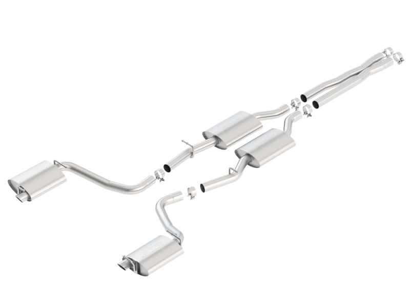 Borla — Borla 15-16 Dodge Charger R/T 5.7L No Tip Use Factory Valence Single Split Rear Exit S-Type Exhaust
Cat-Back System
ExhstSysKt - view 1