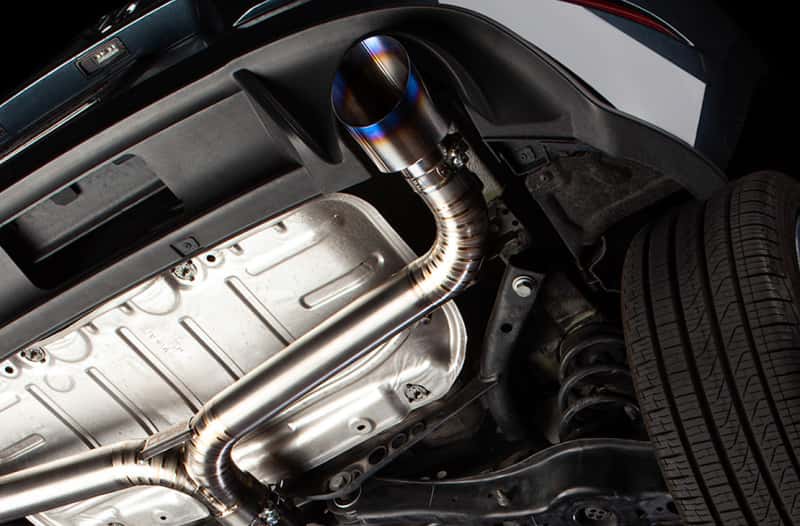 COBB — Cobb Subaru 18-21 Volkswagen GTI (MK7.5) Titanium Cat-Back Exhaust System - view 3