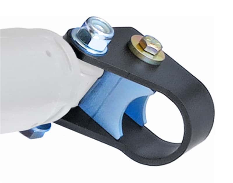 RockJock — RockJock JL/JT/JK Currectlync Steering Stabilizer Shock Tie Rod Clamp Kit
StrgDamperMnt - view 3