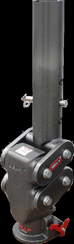 GEN-Y Hitch — Gen-Y Spartan Torsion-Flex 5in Offset 4in RD Tube Gooseneck 2-5/16in Coupler Standard Height
Gooseneck Hitch - view 2