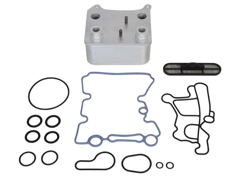 aFe — aFe Bladerunner Oil Cooler Ford Diesel Trucks 03-07 V8 6.0L (td)
Oil Cooler Kit - view 3