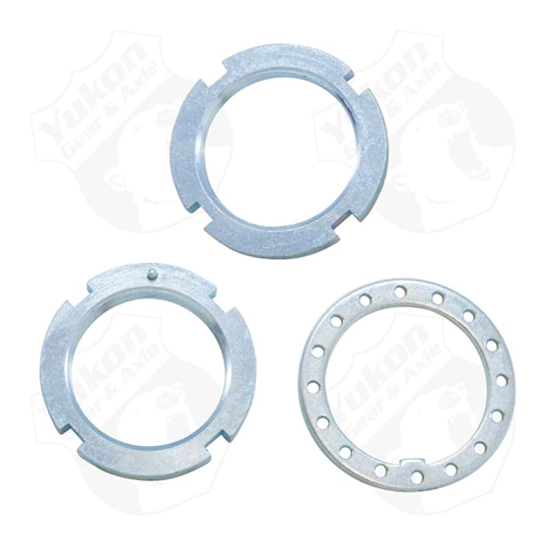 Yukon Gear & Axle — Yukon Gear Spindle Nut Kit for Dana 30 Dana 44 & GM 8.5in Non CJ/Scout
Spindle nut & washer
Spindle nut/washer - view 1