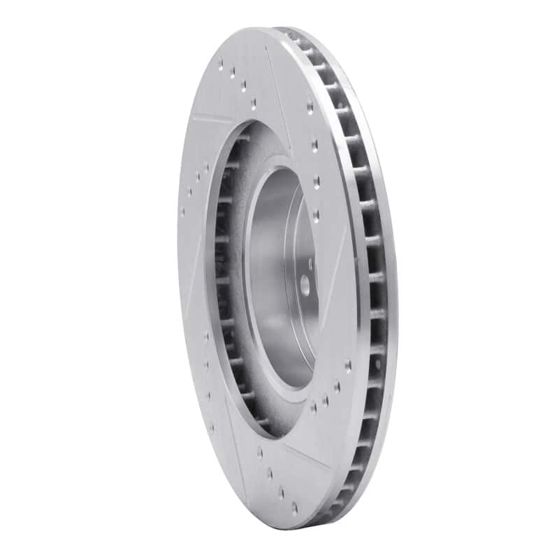 R1 Concepts — R1 01-08 Saab 9-2X Front Left Drilled & Slotted Silver Brake Rotor
R1 Brake Rotor Drill - view 4