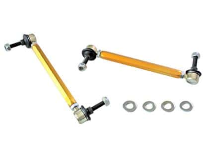 Whiteline — Whiteline 02-06 Mini Cooper S Front Swaybar link kit-Adjustable ball end links
Link Kit - view 2