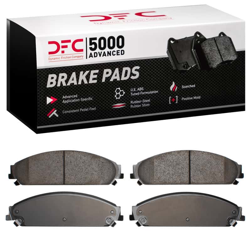 DFC — DFC 07-23 Chrysler 300 Front 5000 Advanced Ceramic Brake Pads
DFC Brake Pad Set - view 1