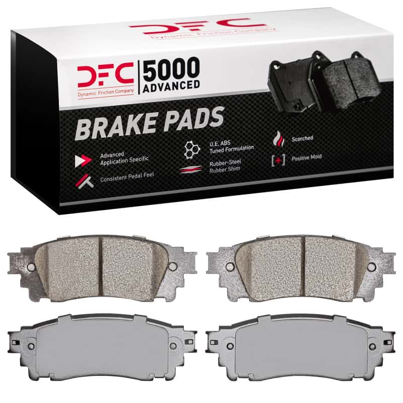 DFC — DFC 15-21 Lexus NX300h Rear 5000 Advanced Ceramic Brake Pads
DFC Brake Pad Set - view 1