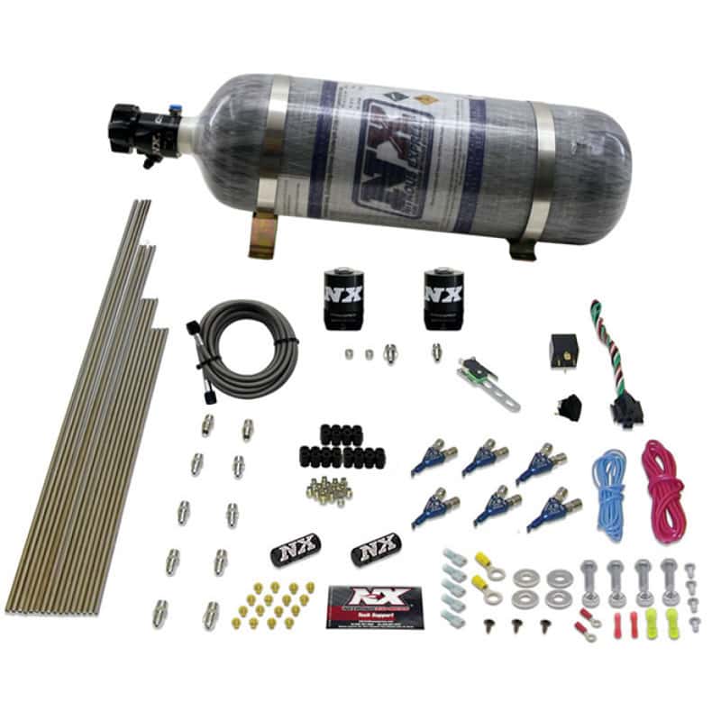 Nitrous Express — Nitrous Express 6 Cyl Gas Nitrous Kit (150-375HP) w/Composite Bottle
Injection System Kit
N2OSys - view 3