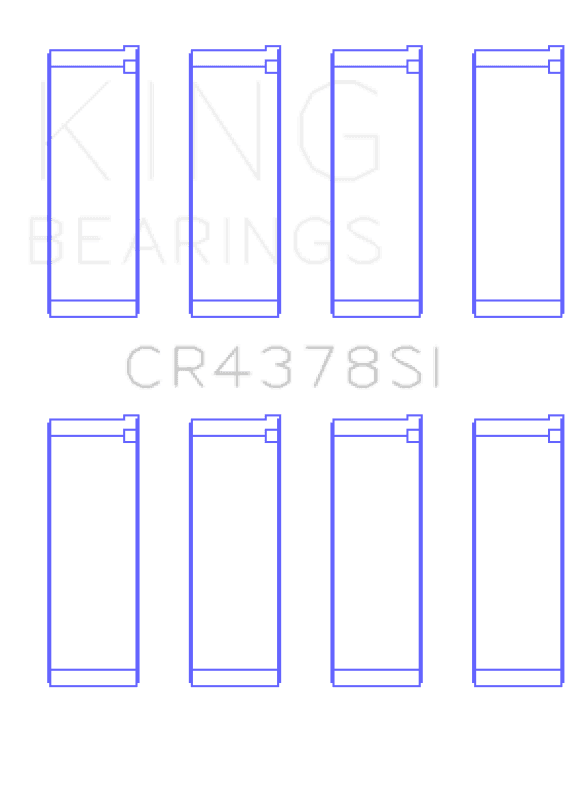 King Engine Bearings — King Engine Bearings Hyundai G4Hc/G4Hg Epsilon/(Size +0.50mm) Connecting Rod Bearing Set
Engine Bearing - view 1