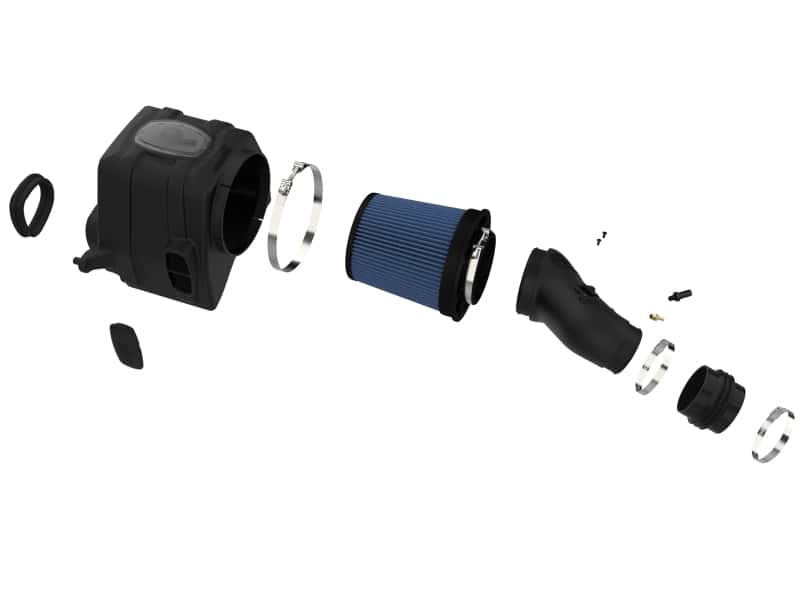 aFe — aFe 07-21 Toyota Tundra Momentum GT Cold Air Intake System w/ Pro 5R Filter w/ Magnuson Supercharger
Momentum GT Intake - view 2