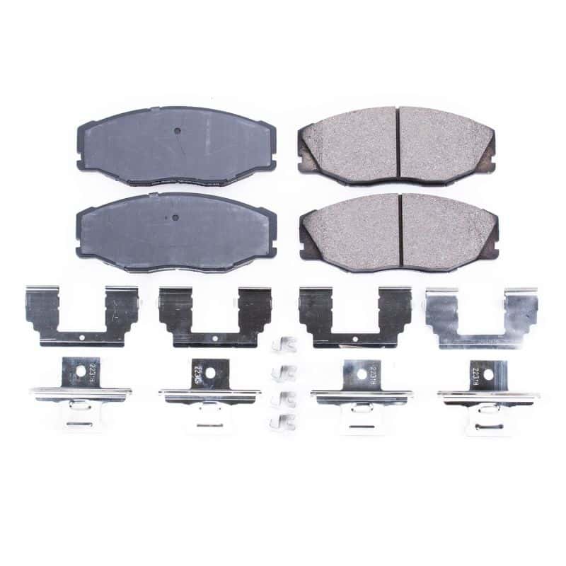 PowerStop — Power Stop 93-98 Toyota T100 Front Z17 Evolution Ceramic Brake Pads w/Hardware
Z17 Brake Pads - view 1