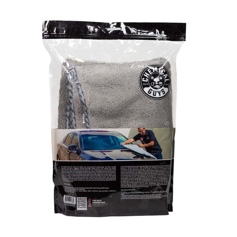 Chemical Guys — Chemical Guys Woolly Mammoth Microfiber Dryer Towel - 36in x 25in - view 2