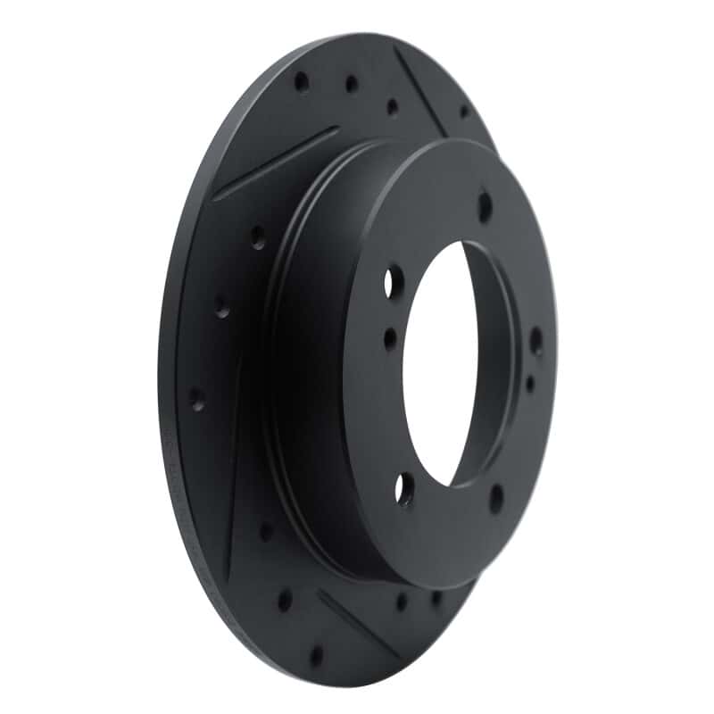R1 Concepts — R1 83-98 Chevrolet Tracker Front Right Drilled & Slotted Black Brake Rotor
R1 Brake Rotor Drill - view 2