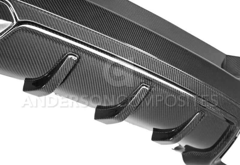 Anderson Composites — Anderson Composites 14-15 Chevrolet Camaro Type-Z28 Rear Valance - view 5