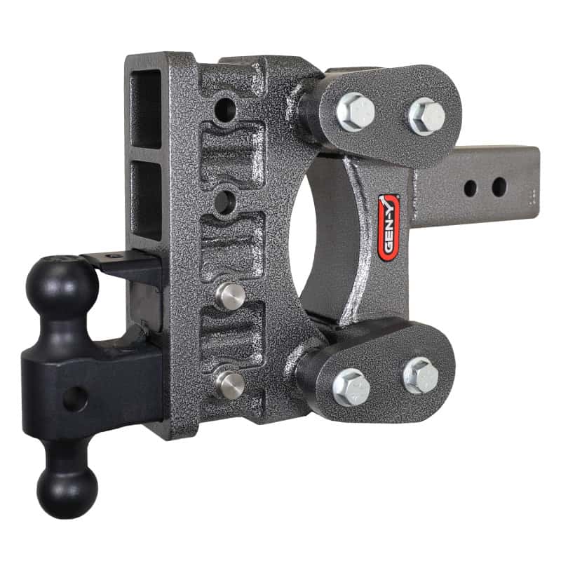 GEN-Y Hitch — Gen-Y The Boss Torsion-Flex 3in Shank 6in Drop 32K Hitch w/GH-0161 Dual-Ball/GH-0162 Pintle Lock
Drop Hitch - view 2