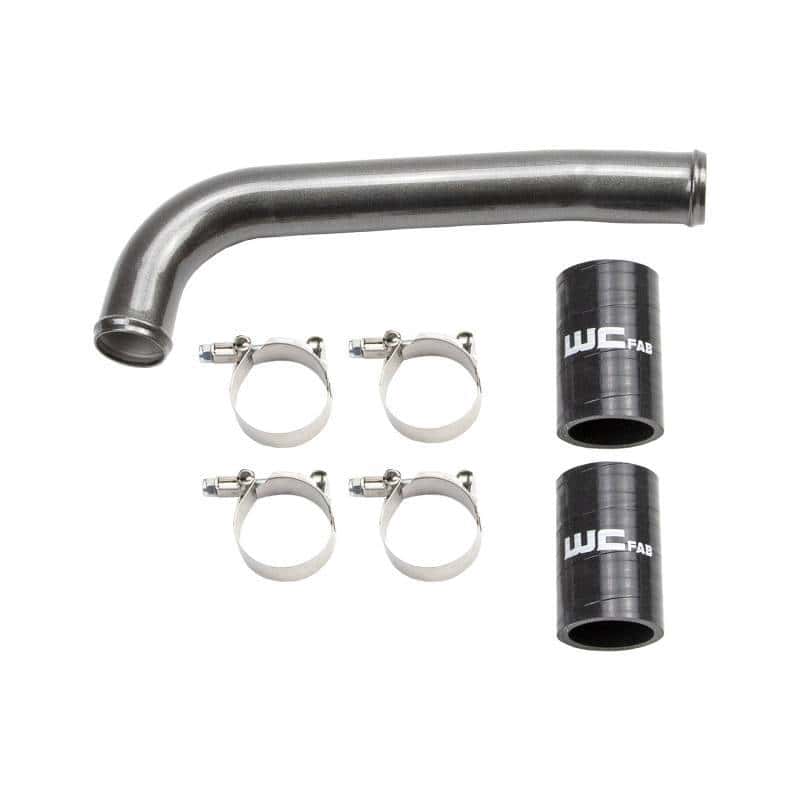 Wehrli — Wehrli 01-05 Chevrolet 6.6L LB7/LLY Duramax Upper Coolant Pipe - Gloss White
Clnt pipe 01-05 GW - view 2