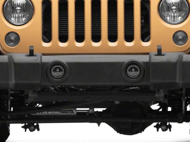 Raxiom — Raxiom 18-23 Jeep Wrangler JL Axial Series Angel Eye LED Fog Lights
Lights - view 4