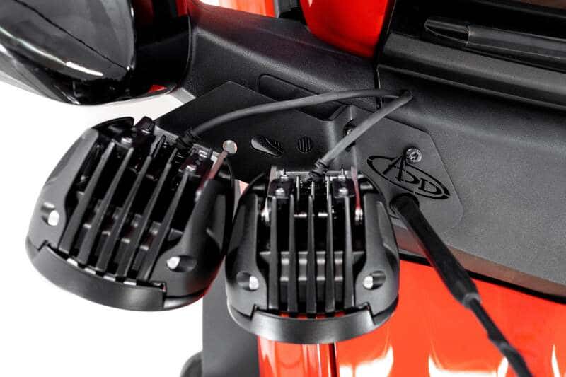 Addictive Desert Designs — Addictive Desert Designs21-23 Ford Bronco/Raptor Dual Ditch Light Brackets
Fog Light Bracket
Accessory - view 3