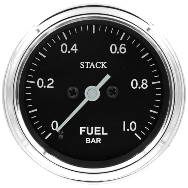 AutoMeter — Autometer Stack 52mm 0-1 Bar M10 Male Pro Stepper Motor Fuel Pressure Gauge - Classic
Ga FP Stpr 1Bar Clsc - view 1