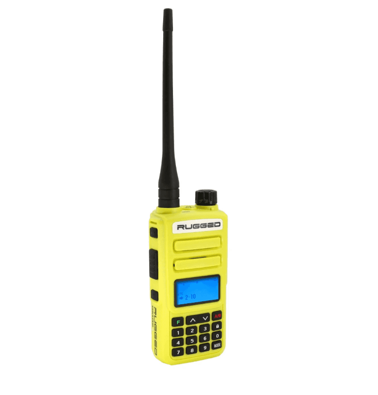 Rugged Radios — Rugged Radios Rugged GMR2 PLUS - GMRS / FRS Two Way Handheld Radio Safety Yellow - view 1