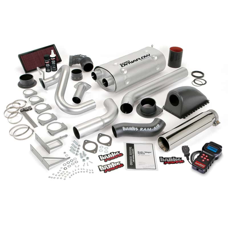 Banks Power — Banks Power 01-07 GM 8.1 Mh-W - All (R-Exit) Stinger System w/ AutoMind
Power/Efficiency Sys
Stinger Bundle - view 1