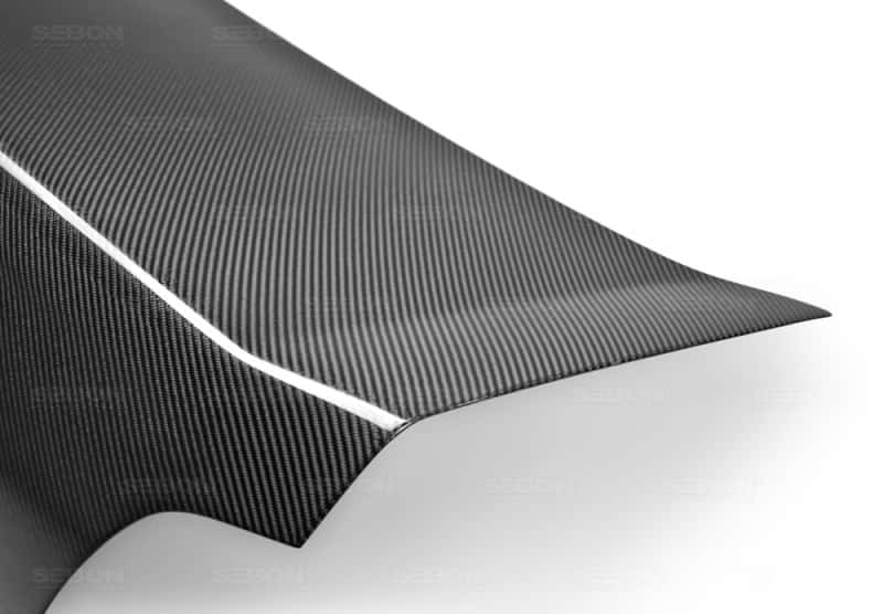 Seibon — Seibon 06-07 Subaru WRX/STi OEM Carbon Fiber Trunk Lid **does not fit 02-05 models - view 4