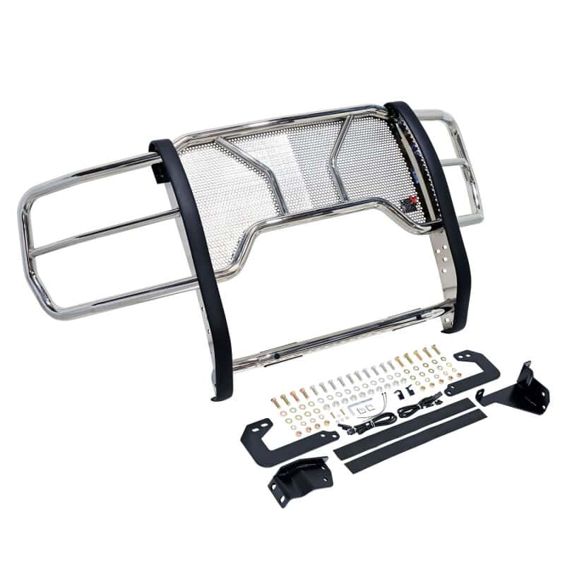 Westin — Westin 23-24 F250/350 HDX 1 Piece Grille Guard Polished Stainless Steel - view 8