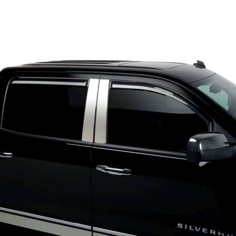 Putco — Putco 14-18 Chevy Silverado LD - 4 Door - Crew Cab Element Tinted Window Visors
Side Window Vent - view 2