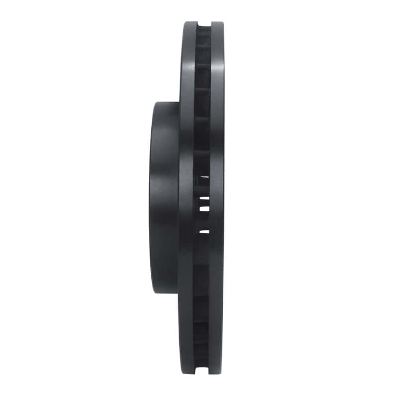 R1 Concepts — R1 89-96 Nissan 300ZX Front Right Drilled & Slotted Black Brake Rotor
R1 Brake Rotor Drill - view 3