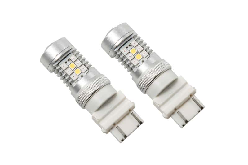 Diode Dynamics — Diode Dynamics 3157 LED Bulb HP24 Dual-Color LED - Red - White (Pair) - view 1