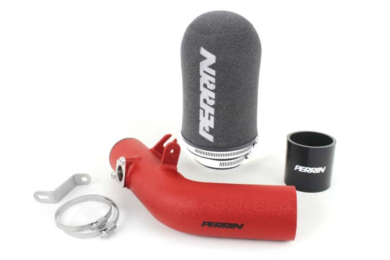 Perrin Performance — PERRIN 16-17 Subaru STI Cold-Air Intake - Red - view 4