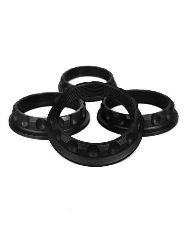 fifteen52 — fifteen52 Super Touring Nut V2 - Anodized Black w/ Satin Clear - Set of 4 - view 2