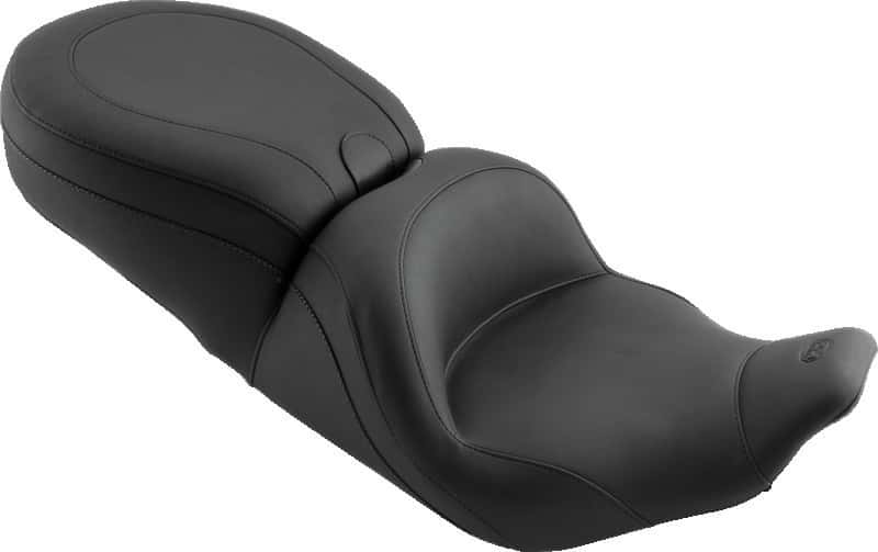 Mustang Motorcycle — Mustang 97-07 Harley Rd King,06-07 Str Glide,00-05 Eagle Lowdown Touring 1PC Seat - Black - view 2
