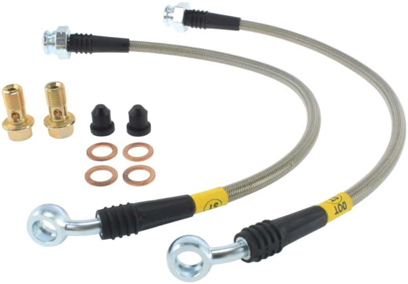 Stoptech — StopTech 09+ Nissan GTR Stainless Steel Rear Brake Lines
SS Brake Lines - view 3