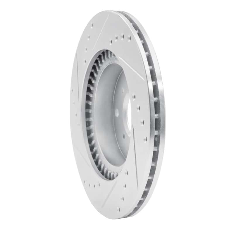 R1 Concepts — R1 87-90 Acura Legend Front Right Drilled & Slotted Silver Brake Rotor
R1 Brake Rotor Drill - view 4