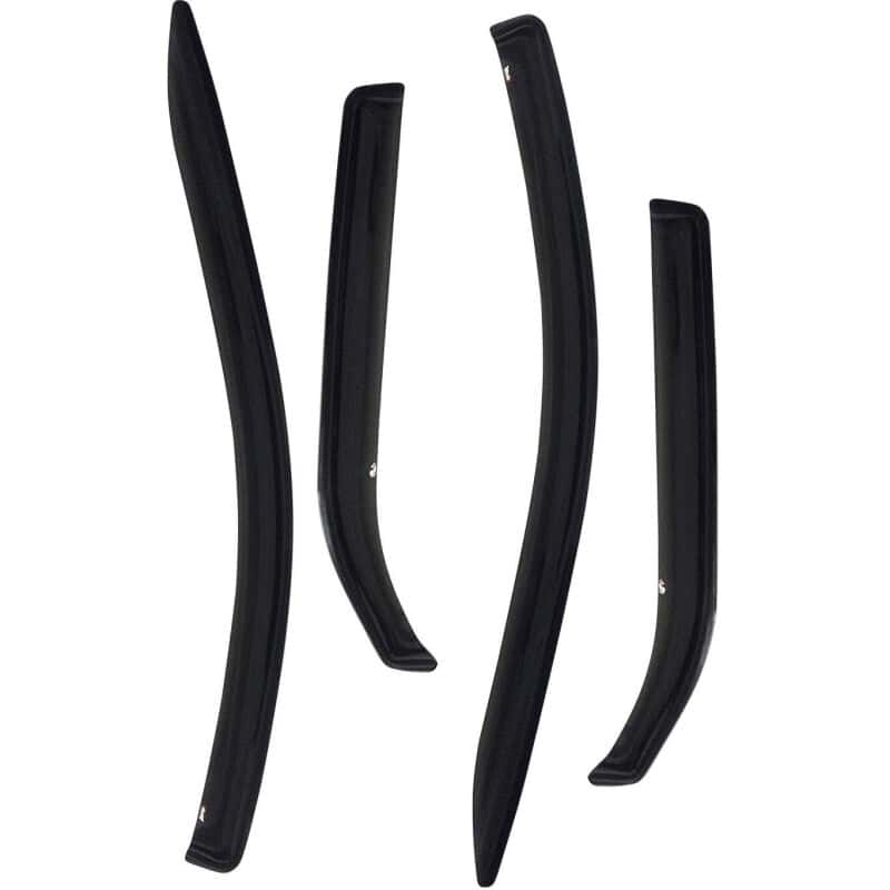 Westin — Westin 2004-2009 Mazda 3 Sedan Slim Wind Deflector 4pc - Smoke
Side Window Vent - view 1