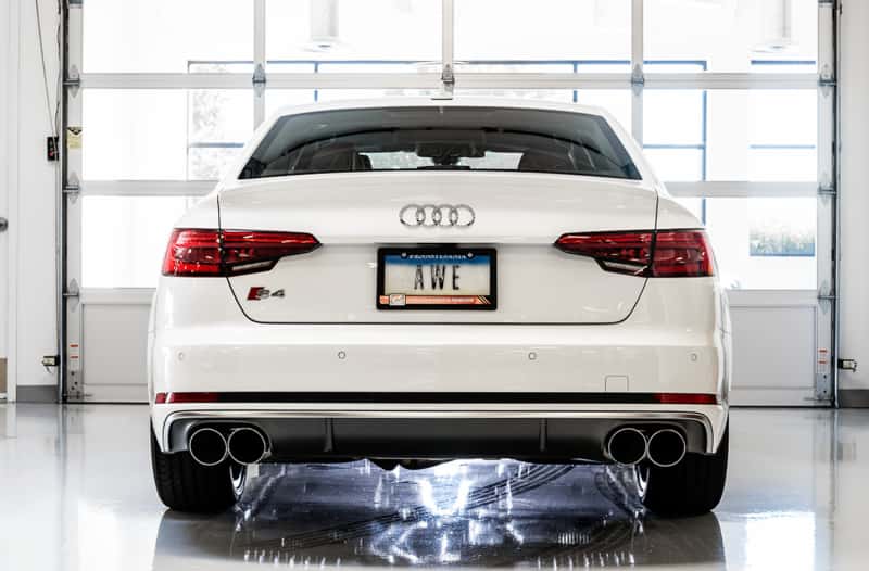 AWE Tuning — AWE Tuning Audi B9 S5 Sportback Touring Edition Exhaust - Non-Resonated (Silver 102mm Tips)
Touring Exhaust - view 3