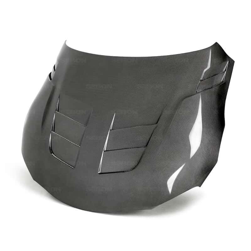 Seibon — Seibon 2020 Toyota GR Supra TSII-Style Double-Sided Carbon Fiber Hood - view 1