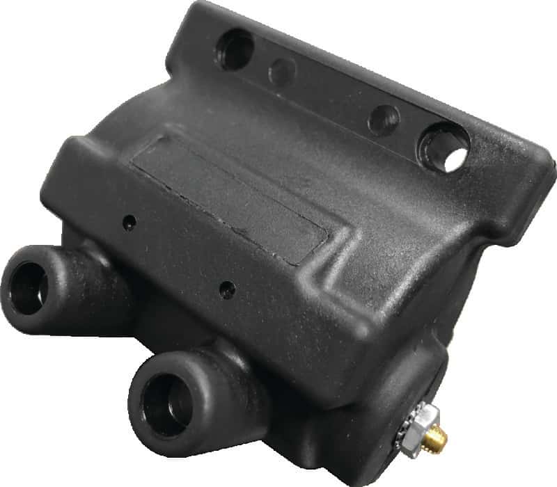 TwinPower — Twin Power 85-99 Big Twin 85-03 XL Exc EFI Power Ignition Coil Black Replaces H-D 31614-83A - view 1