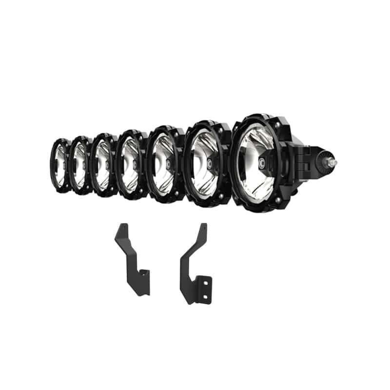 KC HiLiTES — KC HiLiTES 2017+ Ford Super Duty Gravity LED Pro6 7-Light Bar Kit - Front Bumper - view 15
