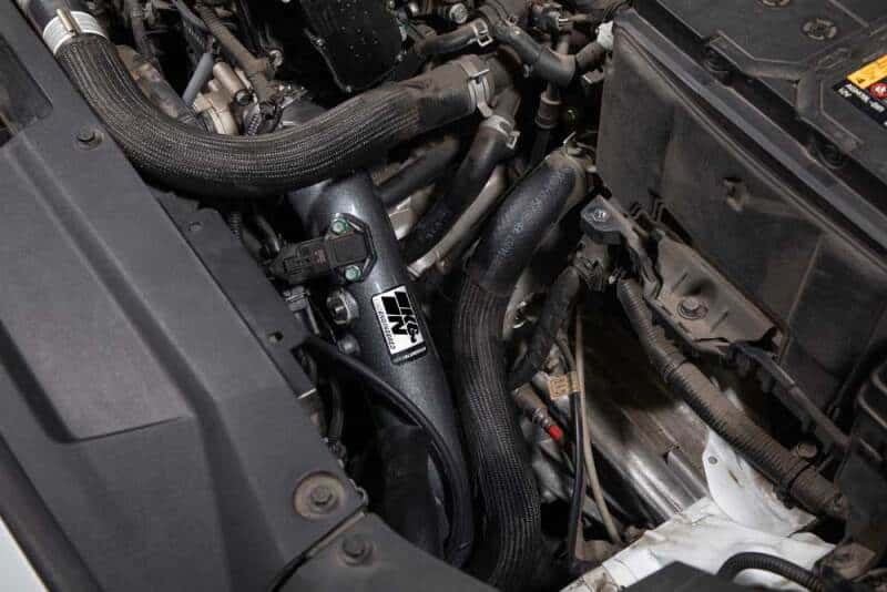 K&N Engineering — K&N 20-22 Hyundai Veloster N 2.0L L4 Aluminum Charge Pipe Kit - Gunmetal Gray - view 4