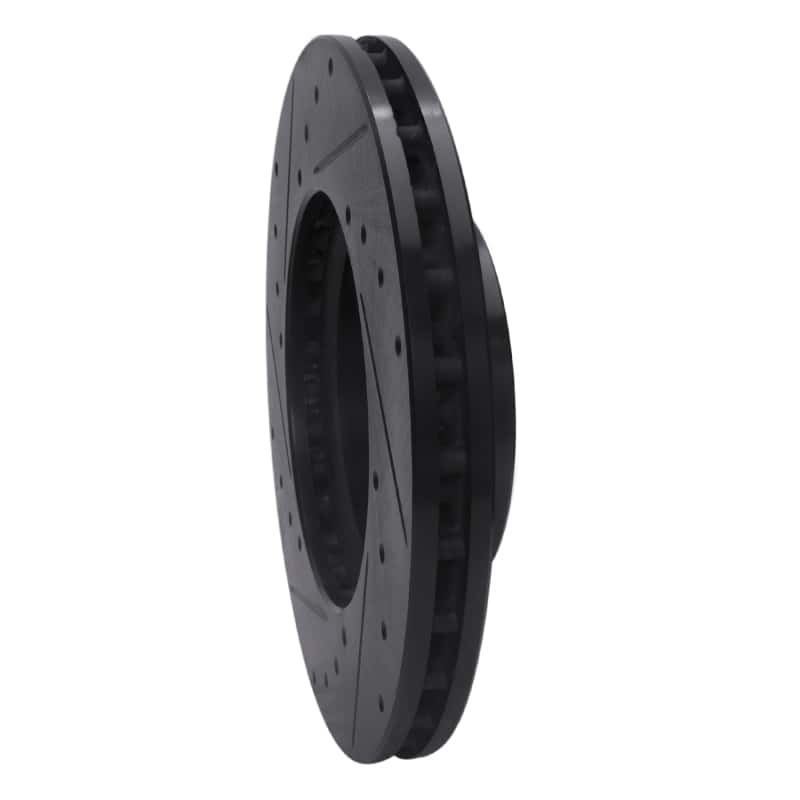 R1 Concepts — R1 16-23 Mercedes-Benz Metris Front Right Drilled & Slotted Black Brake Rotor
R1 Brake Rotor Drill - view 4