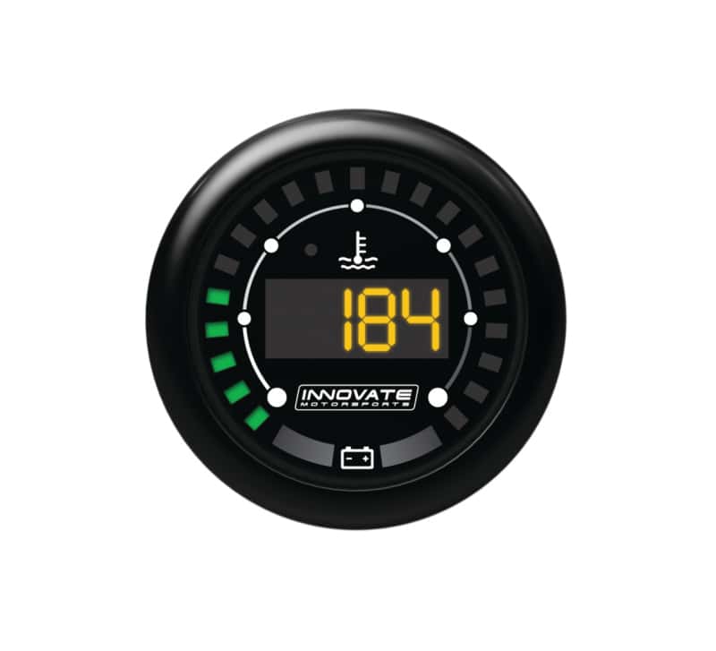 Innovate Motorsports — Innovate MTX Digital Water Temperature & Battery Gauge Kit Dual Function!
MTX-D WTemp & Batt - view 2