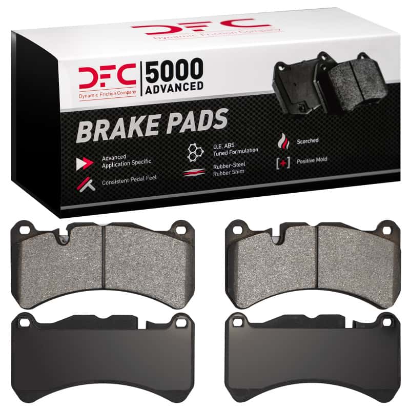 DFC — DFC 05-19 Maserati GranTurismo Front 5000 Advanced Low Metallic Brake Pads
DFC Brake Pad Set - view 1