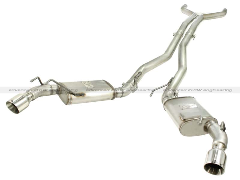 aFe — aFe MACHForce XP Exhaust 3in Stainless Stee CB/10-13 Chevy Camaro V8-6.2L (td) (pol tip)
Cat-Back Exhaust
EXH Cat-Back - view 1