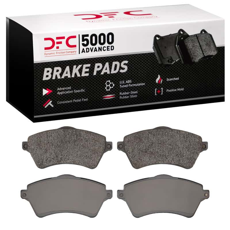 DFC — DFC 02-05 Land Rover Freelander Front 5000 Advanced Low Metallic Brake Pads
DFC Brake Pad Set - view 4